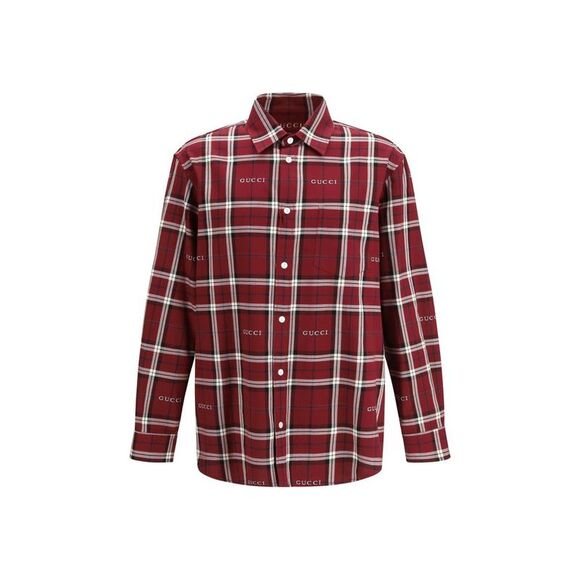 Gucci Multicolor Cotton Pattern Men's Shirt